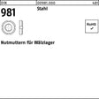 F. REYHER Nutmutter DIN 981 KM 0 M10x0,75 Stahl – 10 Stück