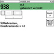 F. REYHER Stiftschraube DIN 938 M24x75 8.8 galvanisch verzinkt