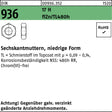 F. REYHER Sechskantmuttern DIN 936 M8 17 H flZn/TL 480h – 1000 Stück