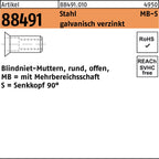 Stahl / 4 mm / galvanisch verzinkt