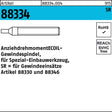 AMECOIL Gewindespindel R 88334 für Einbauwerkzeug SR M3 – Stahl