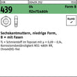 F. REYHER Sechskantmutter DIN 439 Form B M30 zinklamellenbeschichtet 25 Stück
