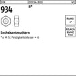 F. REYHER Sechskantmutter DIN 934 M2,5 8