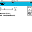 F. REYHER Senkschraube DIN 965 ISR M8x10-T40 A2