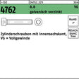 F. REYHER Zylinderschraube ISO 4762 Innensechskant M12x80 mm 8.8 verzinkt