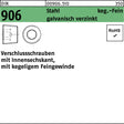 F. REYHER Verschlussschraube DIN 906 Innen-6kt M8x1 Stahl verzinkt