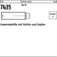 F. REYHER Gewindestift ISO 7435 Schlitz/Zapfen M3x5 14 H – 100 Stück