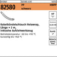 HELLERMANNTYTON Kabelbündelschlauch Helawrap HWPP 16 mm schwarz 2 m inkl. Aufziehwerkzeug