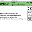 Spanplattenschraube R 89098 SEKO VG ISR 3 x 12 -T10 Stahl galvanisch verzinkt 1000 Stück