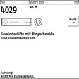 F. REYHER Gewindestift ISO 4029 M2x2,5 mm Ringschneide Innensechskant 500 Stück