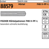 FISCHER Mörtelpatrone FHB II-P-L 8x60 mm – 10 Stück Verbundmörtel