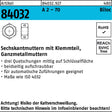 F. REYHER Sechskantmutter R 84032 Biloc Klemmteil M6 A2-70