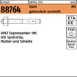UPAT Expressanker R 88764 IMC M16 x 220 mm Stahl galvanisch verzinkt