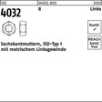 BUFAB Sechskantmutter ISO 4032 Linksgewinde M6 – 100 Stück