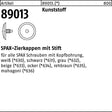 SPAX Zierkappen mit Stift R 89013 – Weiße Abdeckkappen für Kopfbohrungen