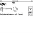 F. REYHER Sechskantschraube DIN 6921 Flansch M5x10 10.9 – 500 Stück