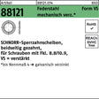 SCHNORR Sperrzahnscheibe R 88121 VS5x9x1 beidseitig gezahnt Federstahl 1000 Stück