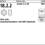 F. REYHER Sechskantmutter R 83934 UNC-Gewinde 1 1/2 Grade 8