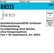 AMECOIL Einbauwerkzeug R 88333 Grundteil Nr. 2 M6-M8 Stahl – Fein für Gewindeeinsätze