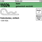 2 mm / Stahl / galvanisch verzinkt