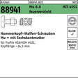 HALFEN Hammerkopfschraube HZS 41/22 M12x50 Mu 8.8 feuerverzinkt