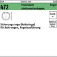 Sicherungsring DIN 472 70x2,5 Federstahl zinklamellenbeschichtet 50 Stück von F. REYHER