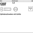 F. REYHER Zylinderschraube ISO 1207 Schlitz M2x3 4.8 – 2000 Stück