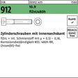 F. REYHER Zylinderschraube DIN 912 Innensechskant M4x35 10.9 flZnL 480h 500 Stück