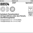 REYHER Sechskantflanschmutter R 88934 Sperrzahn M12, 100 Stück, oberflächengehärtet
