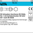 Sechskantschraube ISO 4014 M12x60 mit Mutter, Mu A 4-70, SB-Garnitur, 50 Stück von F. REYHER