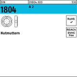 F. REYHER Nutmutter DIN 1804 M16x1,5 Automatenstahl/14 H 10 Stück