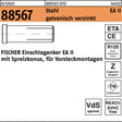 FISCHER Einschlaganker EA II M6x30 Stahl galvanisch verzinkt 100 Stück
