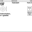 Federscheibe DIN 137 A 2 mm Federstahl, 100 Stück von F. REYHER