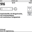 F. REYHER Gewindestift DIN 916 Ringschneide Innen-6kt M16x1,5x40 45H Feingewinde 50 Stück