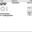 F. REYHER Zahnscheiben DIN 6797 Form A außengezahnt A 13 Federstahl 750 Stück