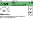 F. REYHER Bügelmutter DIN 28129 M16 C35E ADW7 galvanisch verzinkt