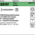 SPAX Rückwandschraube R 88197, 3,5 x 17/14-Z, WIROX