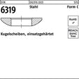 F. REYHER Kugelscheibe DIN 6319 Form C 6,4x12x2,3 mm Stahl einsatzgehärtet 50 Stück