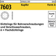 F. REYHER Flachdichtring DIN 7603 36x42x2 mm Kupfer Form A – 50 Stück