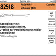 HELLERMANNTYTON Kabelbinder R 82518 PA66HIR schwarz 4,6 x 200 mm
