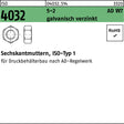 BUFAB Sechskantmutter ISO 4032 M30, 5-2 AD W7, galvanisch verzinkt