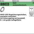 HEICO Keilsicherungsscheibe R 88033 HLRB-5 Stahl zinklamellenbeschichtet 200 Stück