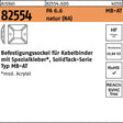 HELLERMANNTYTON Befestigungssockel R 82554 MB-AT 19x19 mm PA 6.6 natur 100 Stück