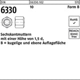 Sechskantmutter DIN 6330 Form B von REYHER – M6, SW 10