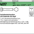 BUFAB Sechskantschraube ISO 4017 VG M5x35 8.8 galv. verz. 8 DiSP + SL – 200 Stück