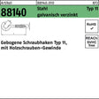 F. REYHER Schraubhaken R 88140 Typ 11 gebogen Stahl galvanisch verzinkt 100 Stück