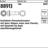 F. REYHER Sechskantflanschschraube R 88913 M5x10 Sperr-Ripp VG 500 Stück