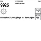 Runddraht-Sprengringe für Bohrungen / DIN 9926 / 7mm