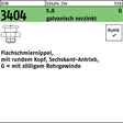 F. REYHER Flachschmiernippel DIN 3404 G 1/4-16 SW 17, 5.8 galvanisch verzinkt
