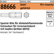REYHER Bit R 88666 Innensechskant mit Zapfen SW2 für M3+M3,5, gehärteter Stahl